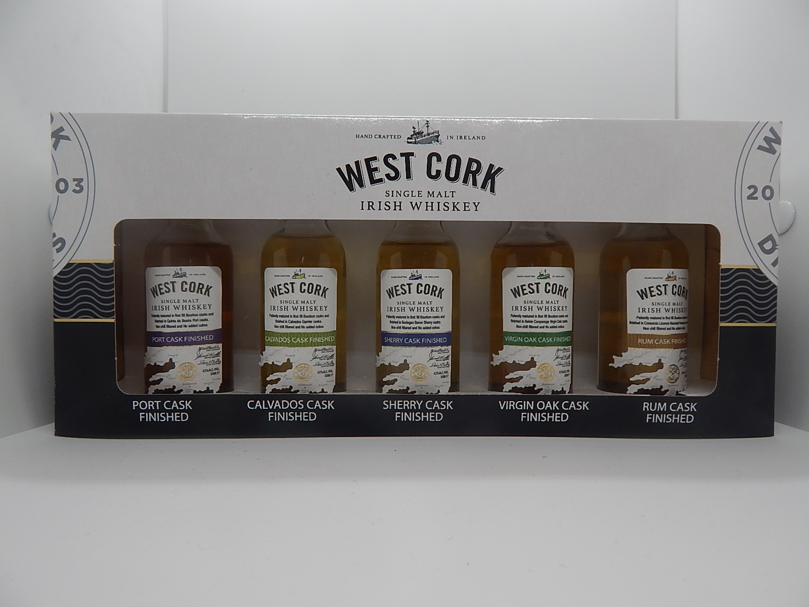 WEST CORK set  Irish Whiskey